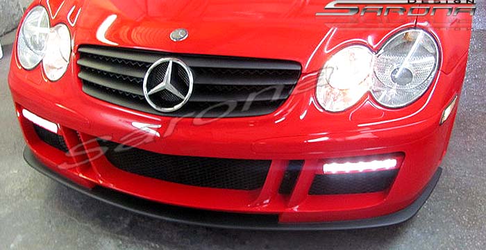 Custom Mercedes SL Front Bumper  Convertible (2003 - 2008) - $890.00 (Part #MB-014-FB)